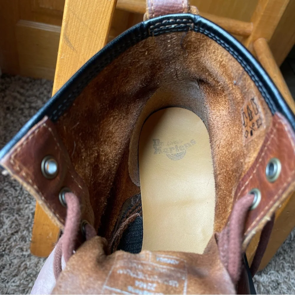 Vintage Dr. Doc Martens 23164 The Original Brown AirWair Mens 5 Womens 6